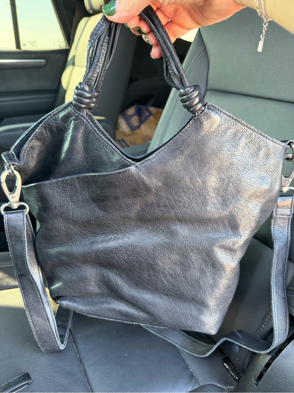 Latico Leather Nash bag in black